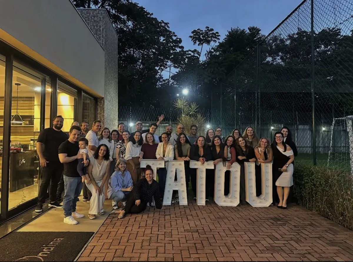 Turma de mentorados reunida